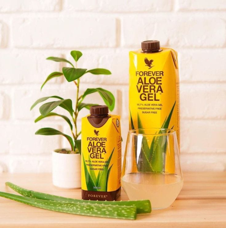 "Forever Aloe Vera Gel Mini – 12 Single-Serve Packs for On-the-Go Wellness"